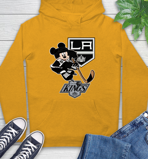 Los Angeles Kings Mickey Mouse Disney Hockey T Shirt Hoodie 3