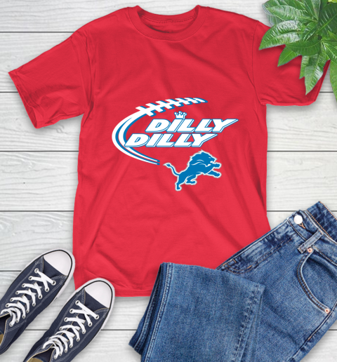 NFL Detroit Lions Dilly Dilly Football Sports T-Shirt 10