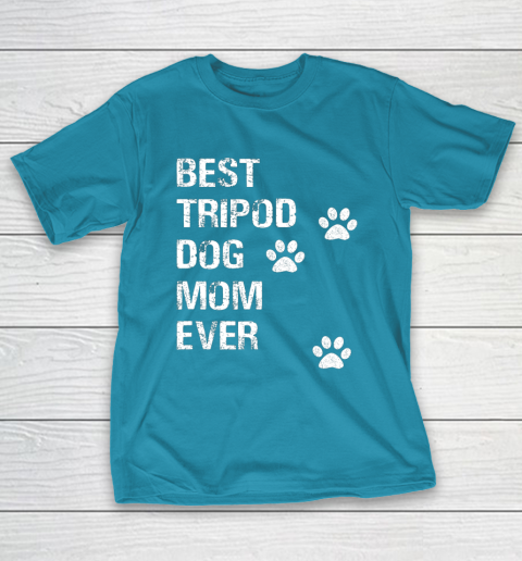 Tripod 3 Legged Dog Owner Novelty Tshit