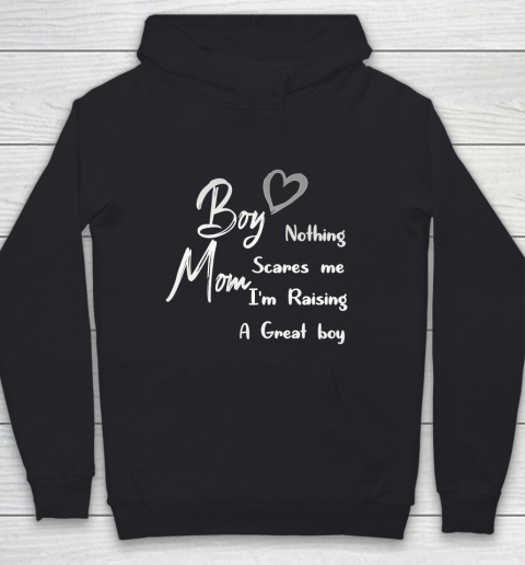 Mother's Day Funny Gift Ideas Apparel  boy mom 2020 T Shirt Youth Hoodie