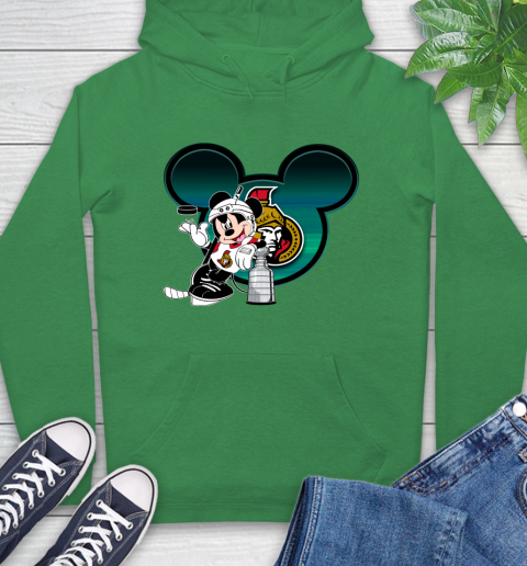 NHL Ottawa Senators Stanley Cup Mickey Mouse Disney Hockey T Shirt Hoodie 8