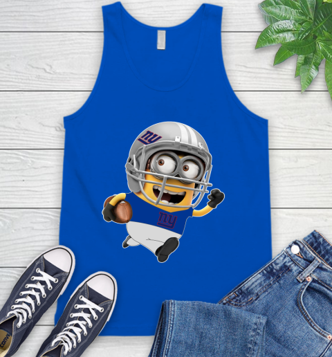 NFL New York Giants Minions Disney Football Sports Tank Top 5