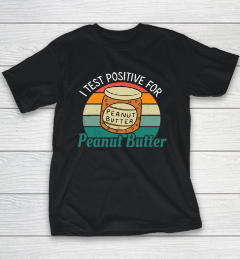 Funny Peanut Butter Lover Graphic Youth T-Shirt