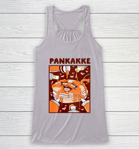 Pankakke Food Funny Cake Cupkakke Racerback Tank 3
