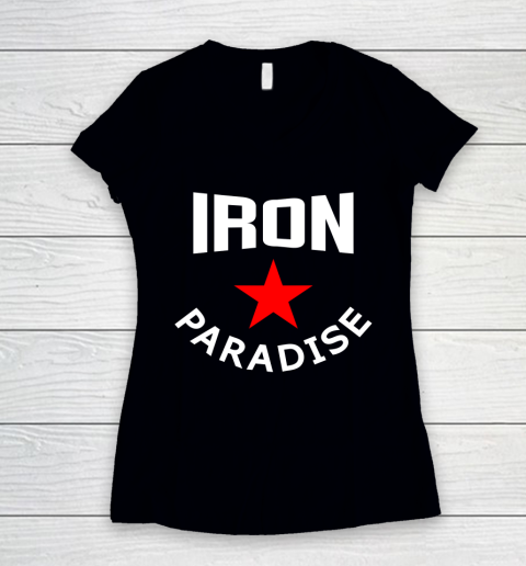 IRON Paradise Women's V-Neck T-Shirt