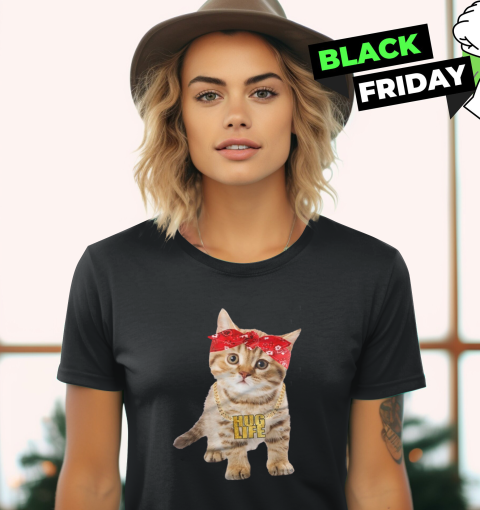 cat thug life Women's T-Shirt
