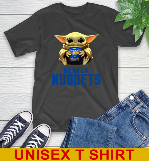 NBA Basketball Denver Nuggets Star Wars Baby Yoda Shirt 2