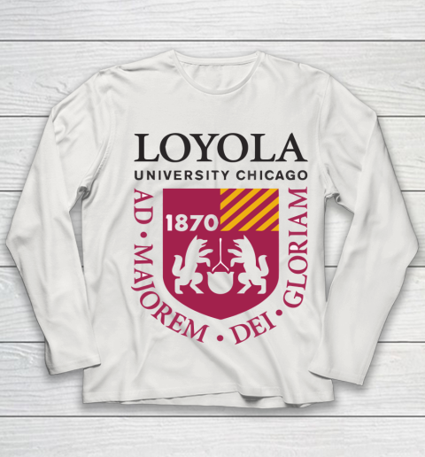 Loyola University Chicago 1870 Youth Long Sleeve 8