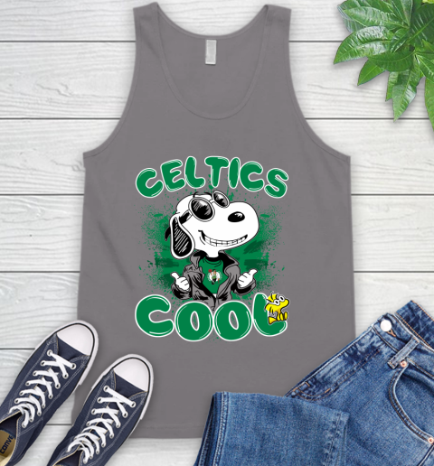 NBA Basketball Boston Celtics Cool Snoopy Shirt Tank Top 6