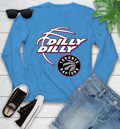 NBA Toronto Raptors Dilly Dilly Basketball Sports Youth Long Sleeve 7