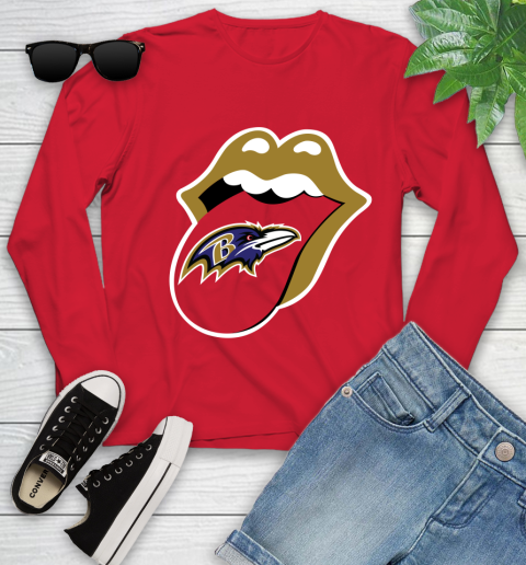 Baltimore Ravens NFL Football Lips I Root For My Team Adoring Fan 135