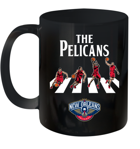 NBA Basketball New Orleans Pelicans The Beatles Rock Band Shirt Ceramic Mug 11oz
