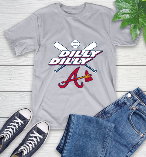 MLB Atlanta Braves Dilly Dilly Baseball Sports T-Shirt 6