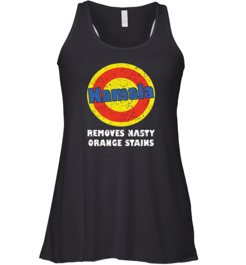 Ryan Reynolds Kamala Shirt Kamala Removes Nasty Orange Stains Racerback Tank