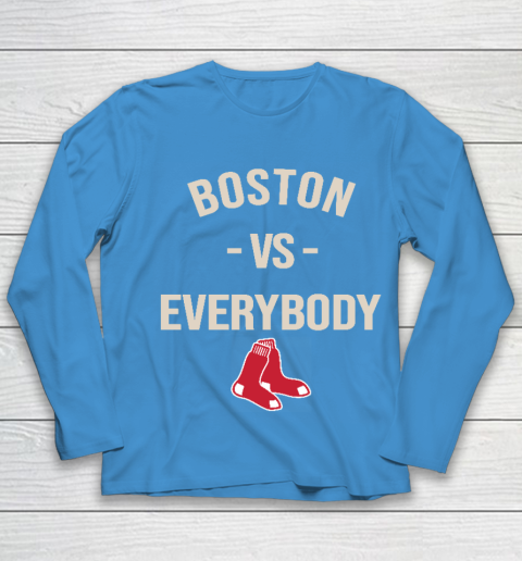 Boston Red Sox Vs Everybody Youth Long Sleeve 5