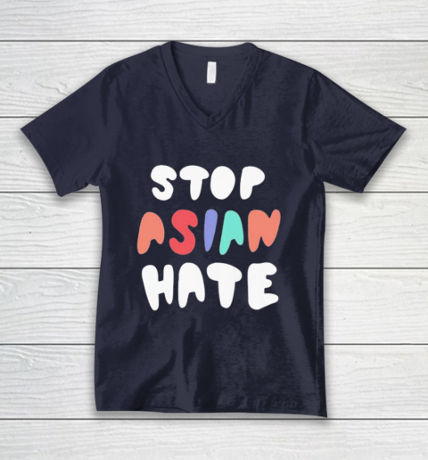 Damian Lillard Stop Asian Hate V-Neck T-Shirt 2