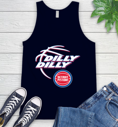 NBA Detroit Pistons Dilly Dilly Basketball Sports Tank Top 3