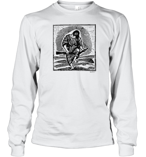 Christ Jesus Breaks The Rifle Long Sleeve T