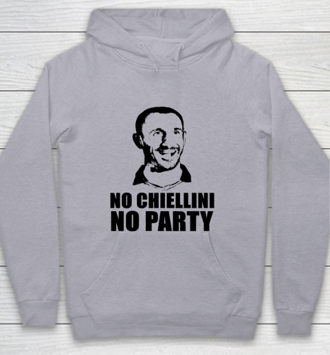 No Chiellini, No Party Italia Champion Euro Player Youth Hoodie 4