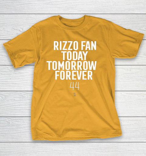 Anthony Rizzo Tshirt Fan Today Tomorrow Forever Gameday T-Shirt 2