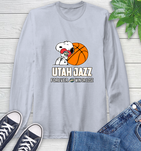 NBA The Peanuts Movie Snoopy Forever Win Or Lose Basketball Utah Jazz 63