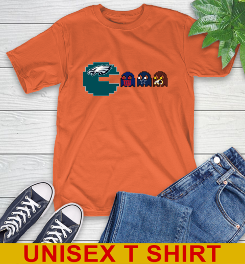 Philadelphia Eagles NFL Football Pac Man Champion T-Shirt 5