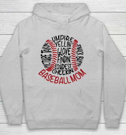 Mother's Day Funny Gift Ideas Apparel  Baseball Mom 2 T Shirt Hoodie 4