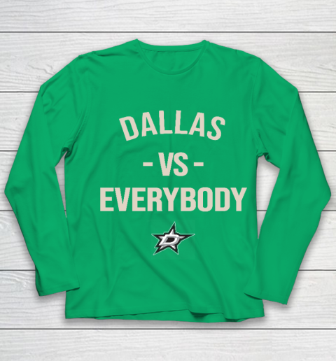 Dallas Stars Vs Everybody Youth Long Sleeve 4