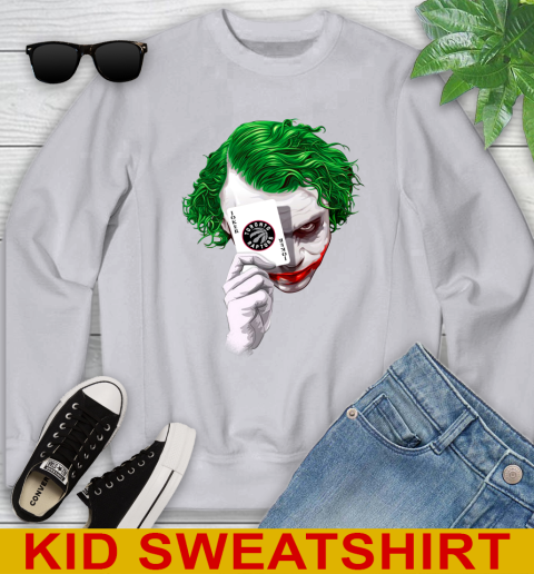 Toronto Raptors NBA Basketball Joker Card Shirt Youth Sweatshirt 3