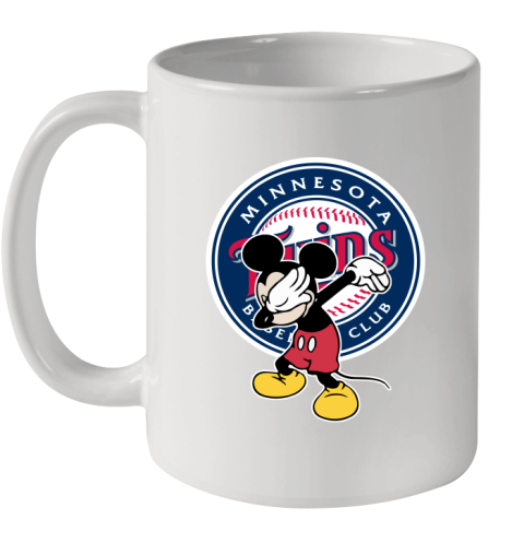 Minnesota Twins MLB Baseball Dabbing Mickey Disney Sports Ceramic Mug 11oz