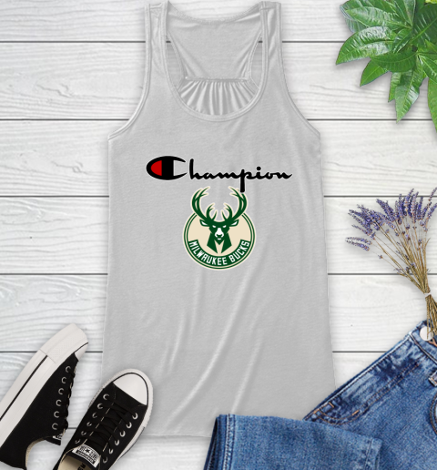 NBA Basketball Milwaukee Bucks Champion Shirt Racerback Tank