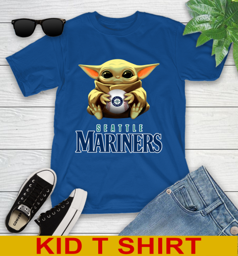 MLB Baseball Seattle Mariners Star Wars Baby Yoda Shirt 109