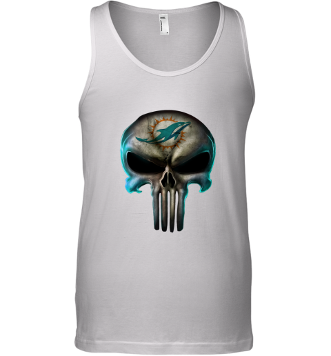 Miami Dolphins The Punisher Mashup Football Tank Top