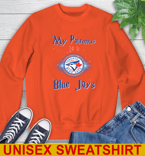 MLB Baseball Harry Potter My Patronus Is A Toronto Blue Jays Sweatshirt 3