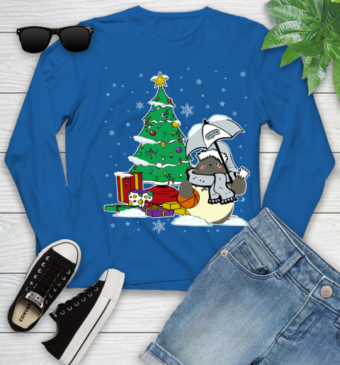 San Antonio Spurs NBA Basketball Cute Tonari No Totoro Christmas Sports Youth Long Sleeve 10
