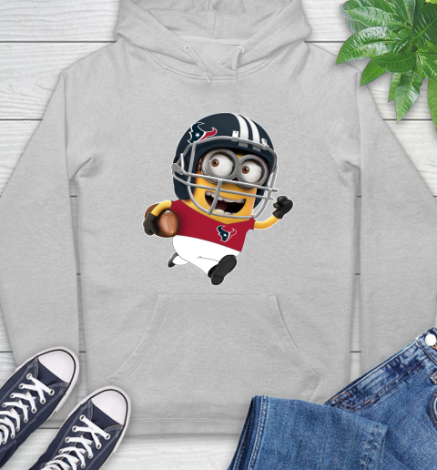NFL Houston Texans Minions Disney Football Sports Hoodie 6