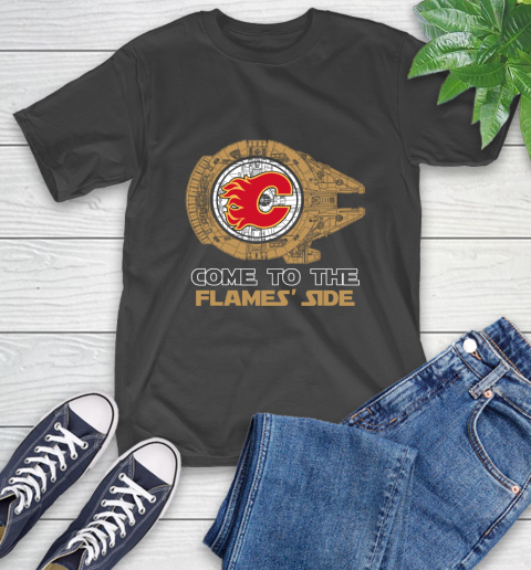 NHL Come To The Calgary Flames Wars Hockey Sports T-Shirt
