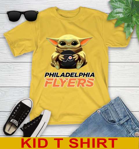 NHL Hockey Philadelphia Flyers Star Wars Baby Yoda Shirt 108
