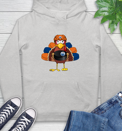 Edmonton Oilers Turkey Thanksgiving Day Hoodie