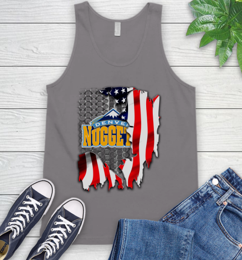 Denver Nuggets NBA Basketball American Flag Tank Top 6