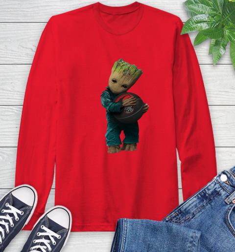 NBA Groot Guardians Of The Galaxy Basketball Sports Toronto Raptors Long Sleeve T-Shirt 10