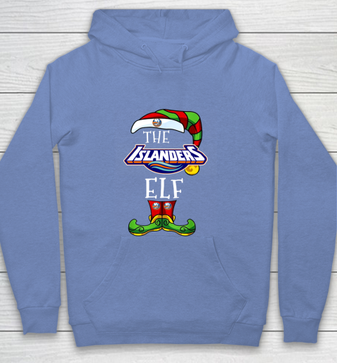 New York Islanders Christmas ELF Funny NHL Youth Hoodie 8