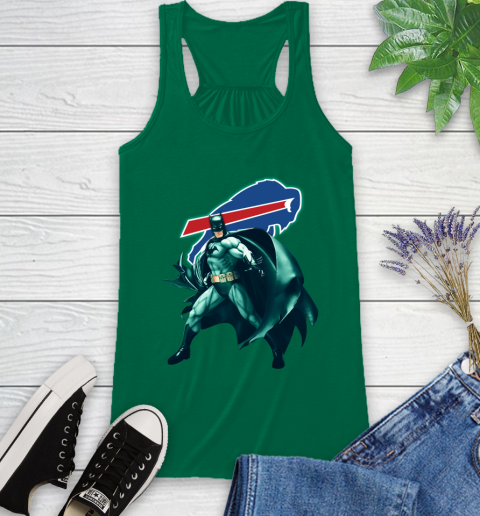 NFL Batman Football Sports Buffalo Bills Racerback Tank 7