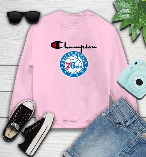 NBA Basketball Philadelphia 76ers Champion Shirt Sweatshirt 6