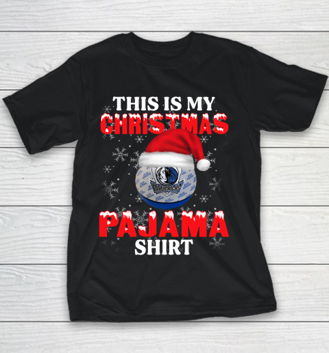 Dallas Mavericks This Is My Christmas Pajama Shirt NBA Youth T-Shirt