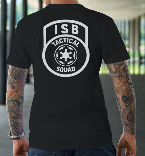 Tactical ISB Squad (print on front and back) T-Shirt 9