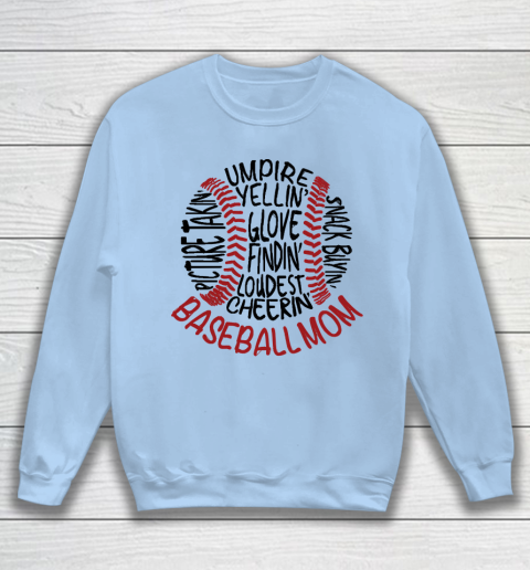 Mother's Day Funny Gift Ideas Apparel  Baseball Mom 2 T Shirt Sweatshirt 4