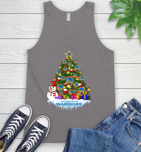 Golden State Warriors Merry Christmas NBA Basketball Sports Tank Top 7