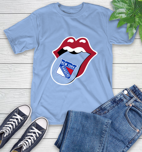 New York Rangers NHL Hockey Lips I Root For My Team Adoring Fan 11