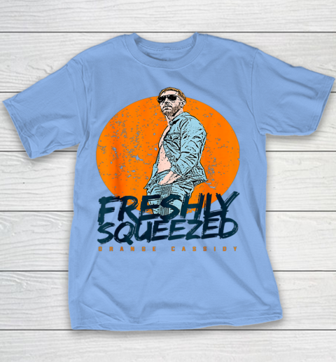 Wrestling Freshly Squeezed Orange Cassidy AEW Wrestler Youth T-Shirt 7